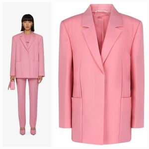 GIVENCHY Bright Pink Oversized Blazer Size 34 NWT